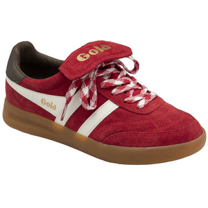 STADIA '86 TRAINER RED/OFF WHITE/DK BROWN/GUM