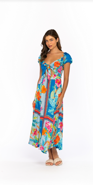 REMY PALM DRESS