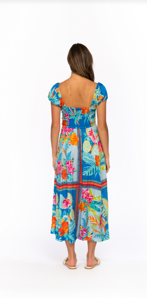 REMY PALM DRESS