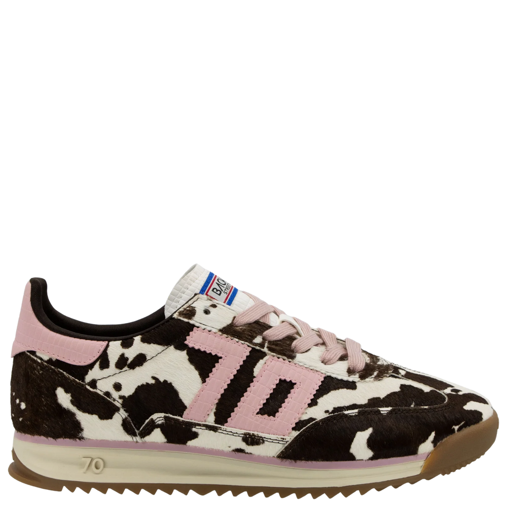 JOGGER L IN COW BROWN WHITE PINK SNEAKER