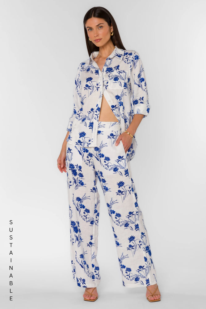 KAELIN PULL ON WIDE LEG PANT