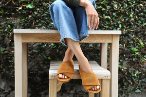 KEA SUEDE SLIDE SANDAL