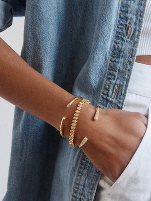 KELLY GOLD CUFF BRACELET