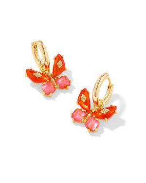 BIANCA BUTTERFLY HUGGIE EARRING