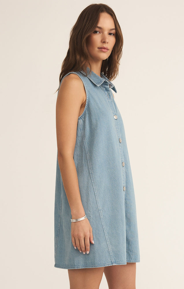NEW DAY TWILL MINI DRESS