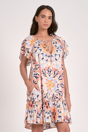 RUFFLE DRESS