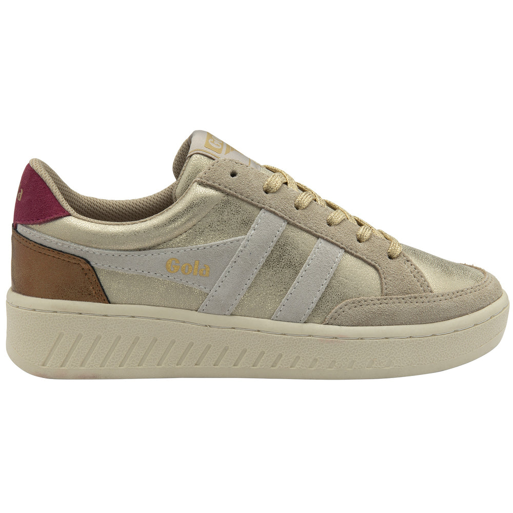 SUPERSLAM BLAZE 11 TRAINER GOLD/OFF WHITE/CERISE