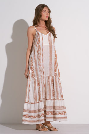 MAXI DRESS SPAGHETTI STRAPS