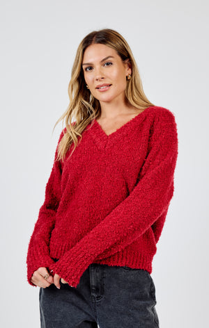 LIMELIGHT V NECK SWEATER