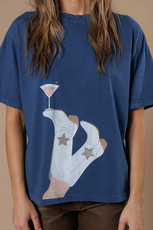 COWBOY DRINK BIG BOY TEE