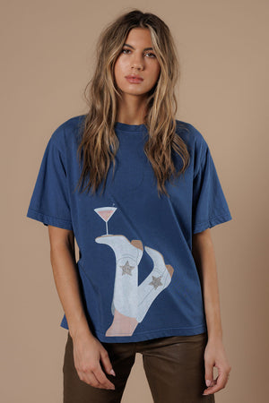 COWBOY DRINK BIG BOY TEE