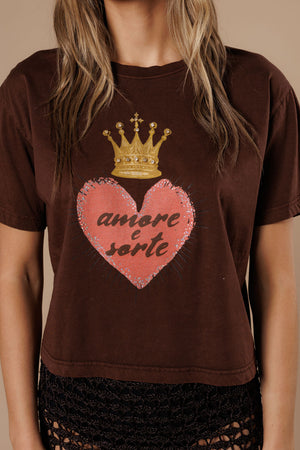 AMORE E SORTE WIDE BOY TEE