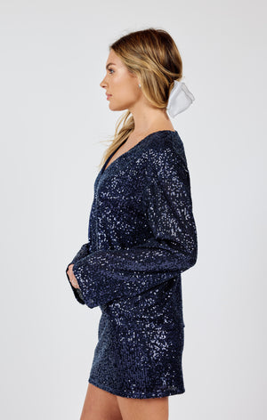 SKY HIGH SEQUIN TOP