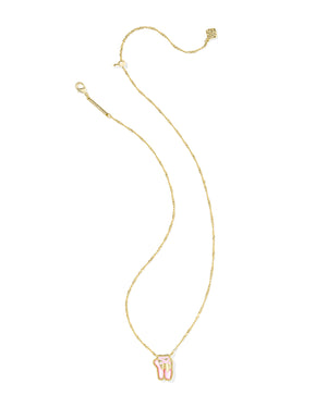 BALLET SHORT PENDANT NECKLACE