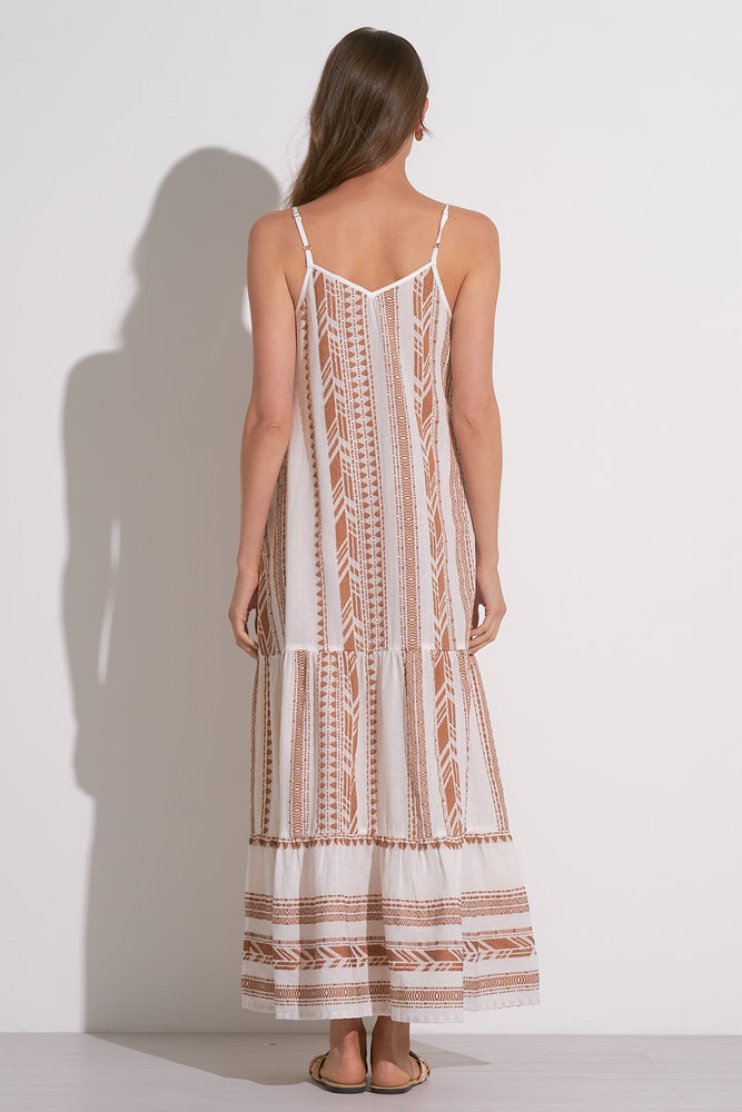 MAXI DRESS SPAGHETTI STRAPS