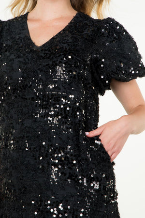 SS SEQUIN DRESS